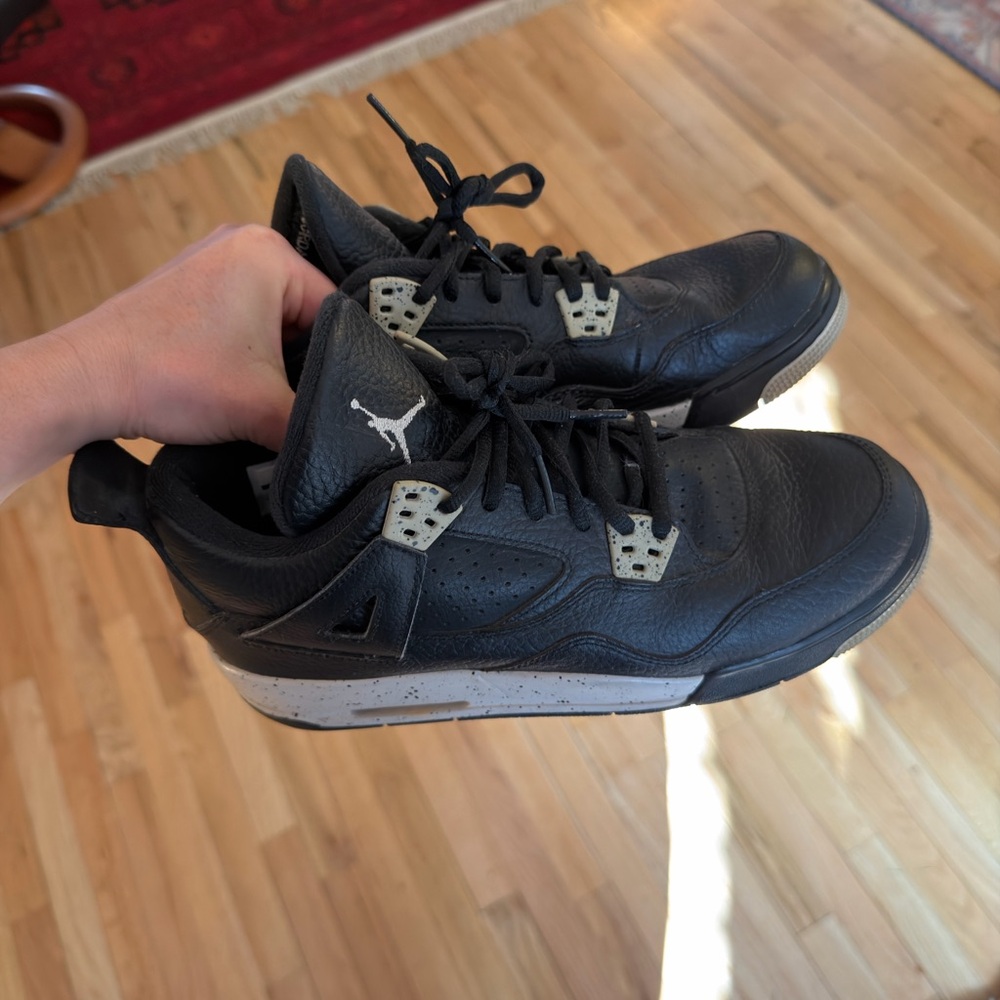 Jordan Black and White Women's Sneakers